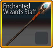 Enchanted Wizard’s Staff