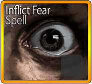 Inflict Fear Spell